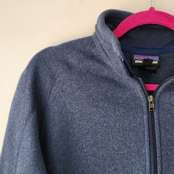 Patagonia Better Sweater Fleece Jacket | Women's Med | Navy Blue 1/4 Zip - Picture 2 of 8